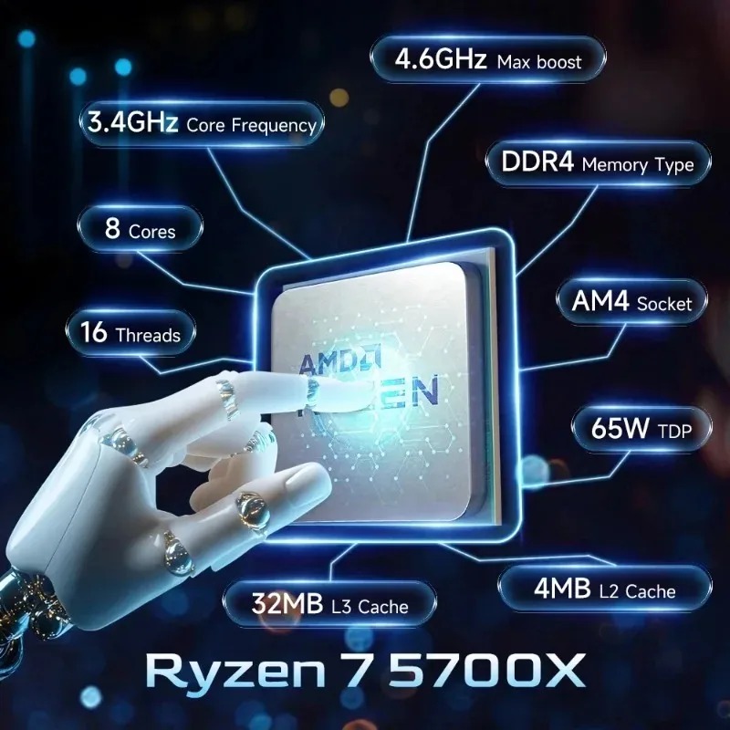 AMD Ryzen 7 5700X ontgrendelde - Amd Cpu Ryzen 7 recensie en prijs