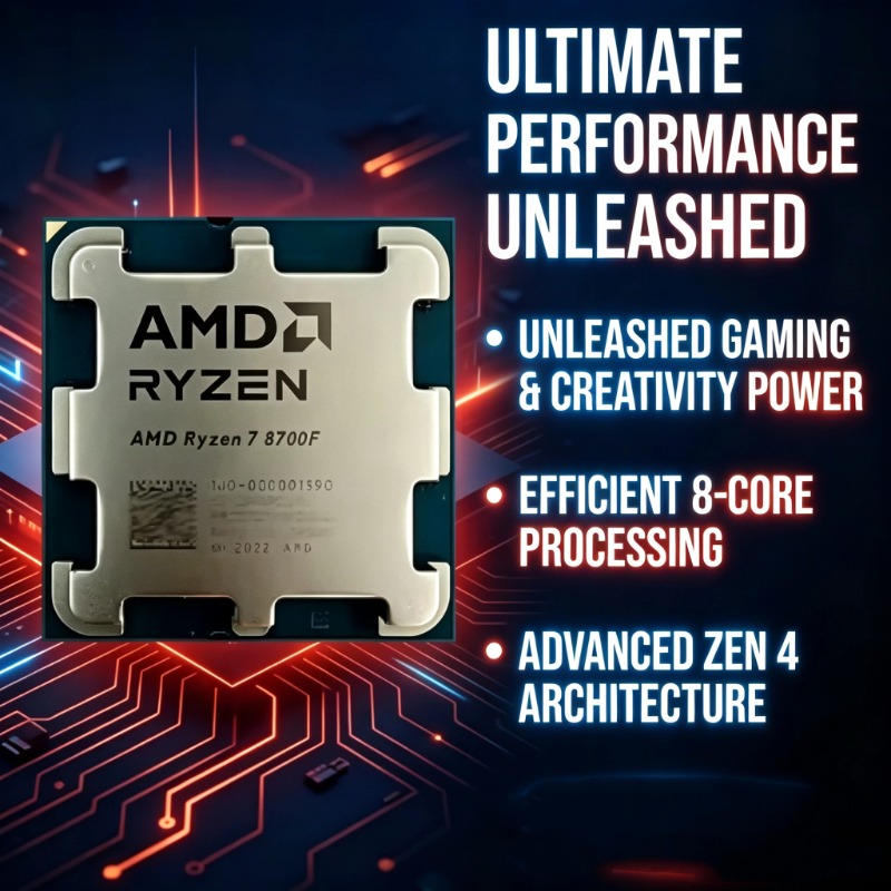AMD Ryzen 7 8700F Kosteneffect - Amd Cpu Ryzen 7 recensie en prijs