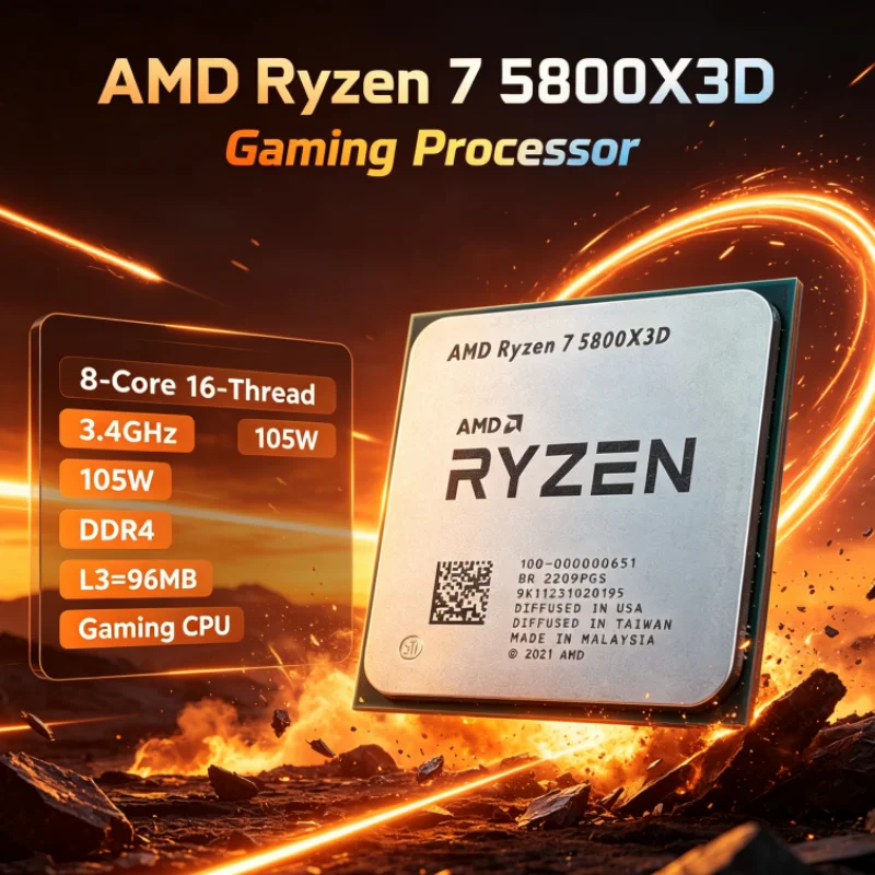 AMD R7 5800X3D 96 MB Gaming Pr - Amd Cpu Ryzen 7 recensie en prijs